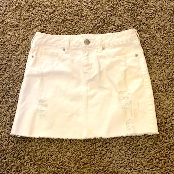Aeropostale Skirts Aeropostale White Mini Skirt Poshmark